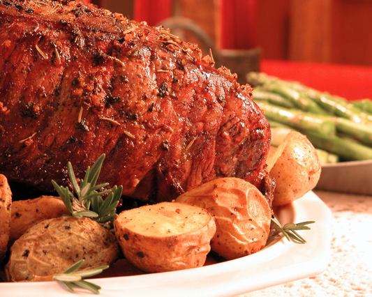 A Festive Feast at Home Featuring Prime Rib Roast Boneless