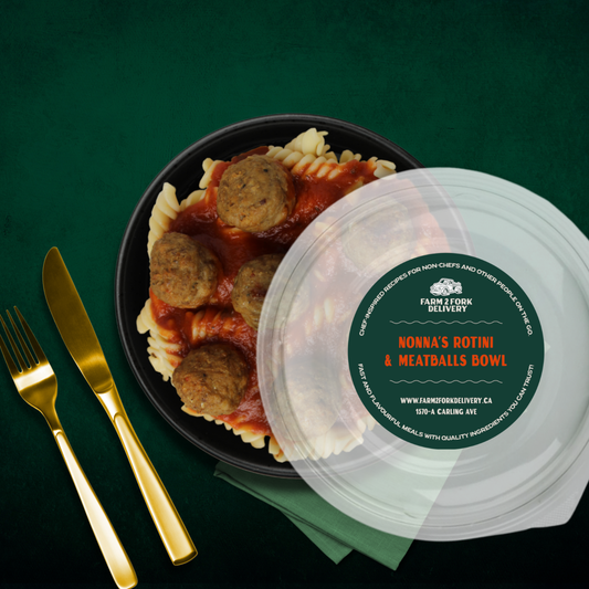Nonna’s Rotini & Meatballs Bowl