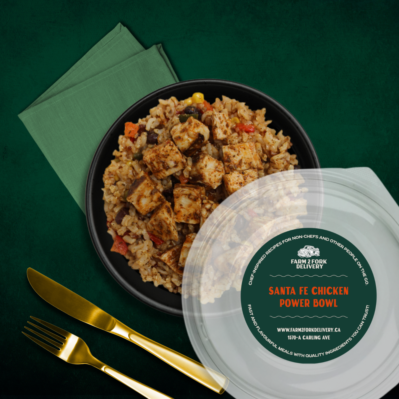 Santa Fe Chicken Power Bowl
