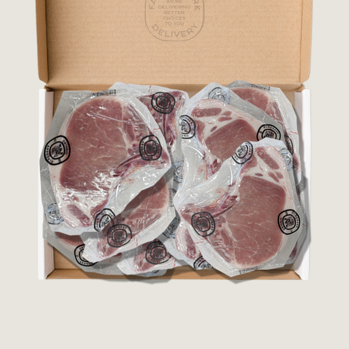 Pork Chops - Bone In - End to End Cut