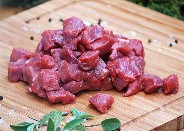 Grass Fed Diced Lamb