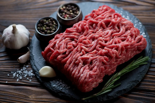 Grass fed lean ground beef 25lbs