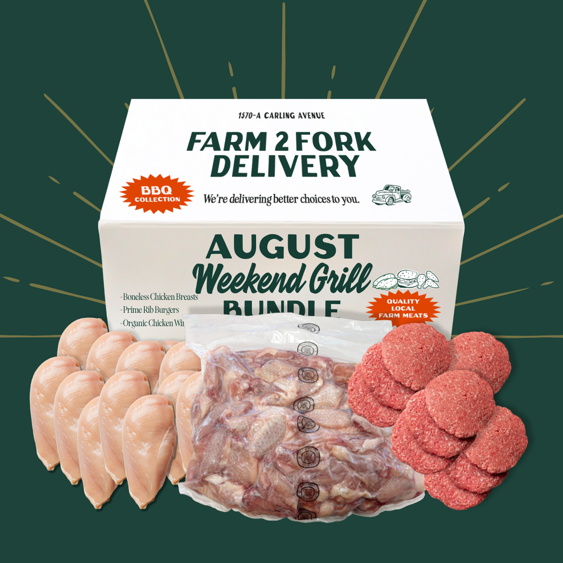 Plan the Perfect Weekend Get-Together with the August Weekend Grill Bundle