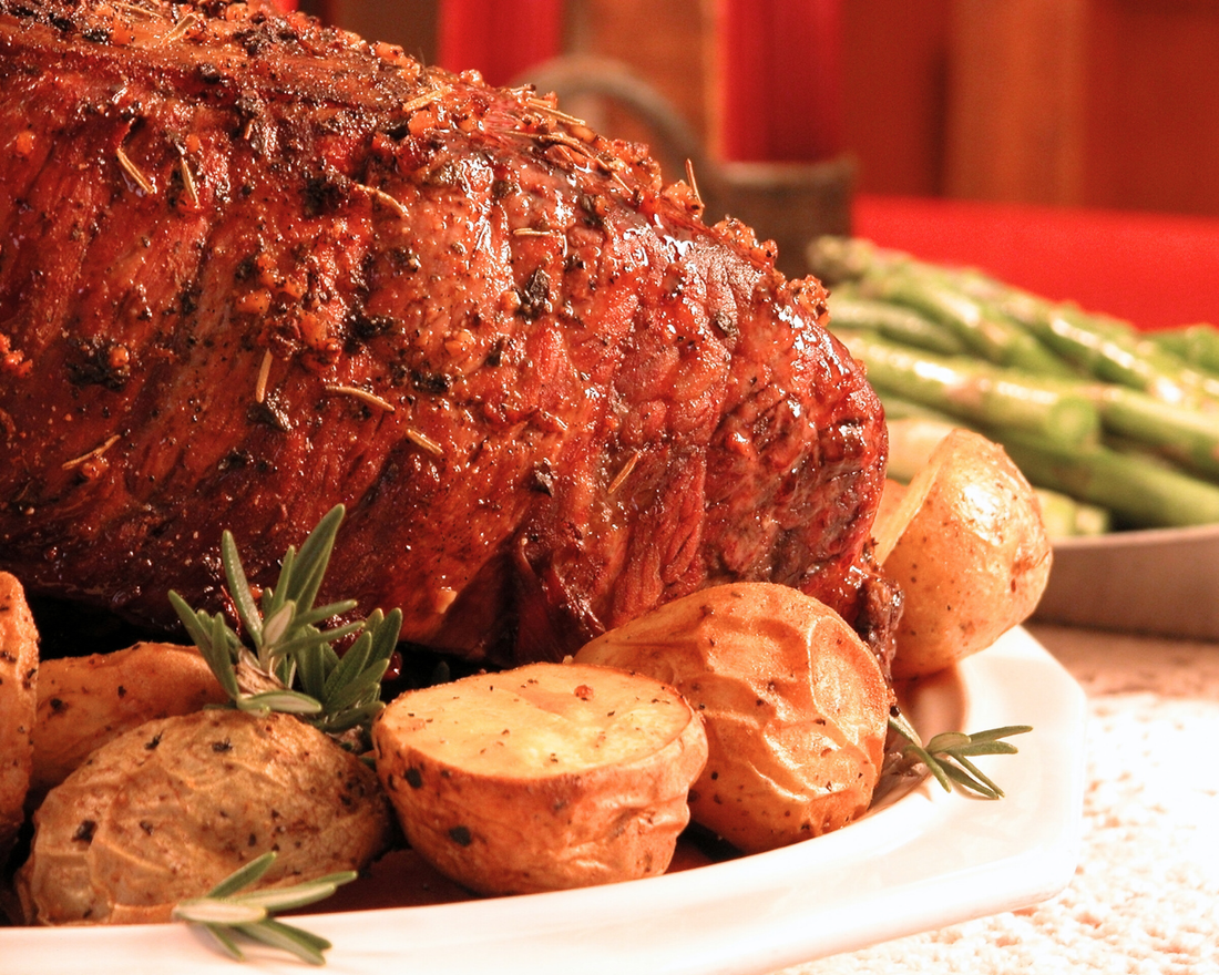 A Festive Feast at Home Featuring Prime Rib Roast Boneless