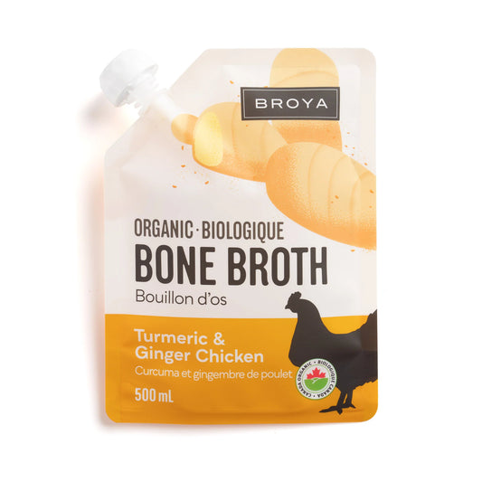 Organic Bone Broth - Turmeric & Ginger Chicken