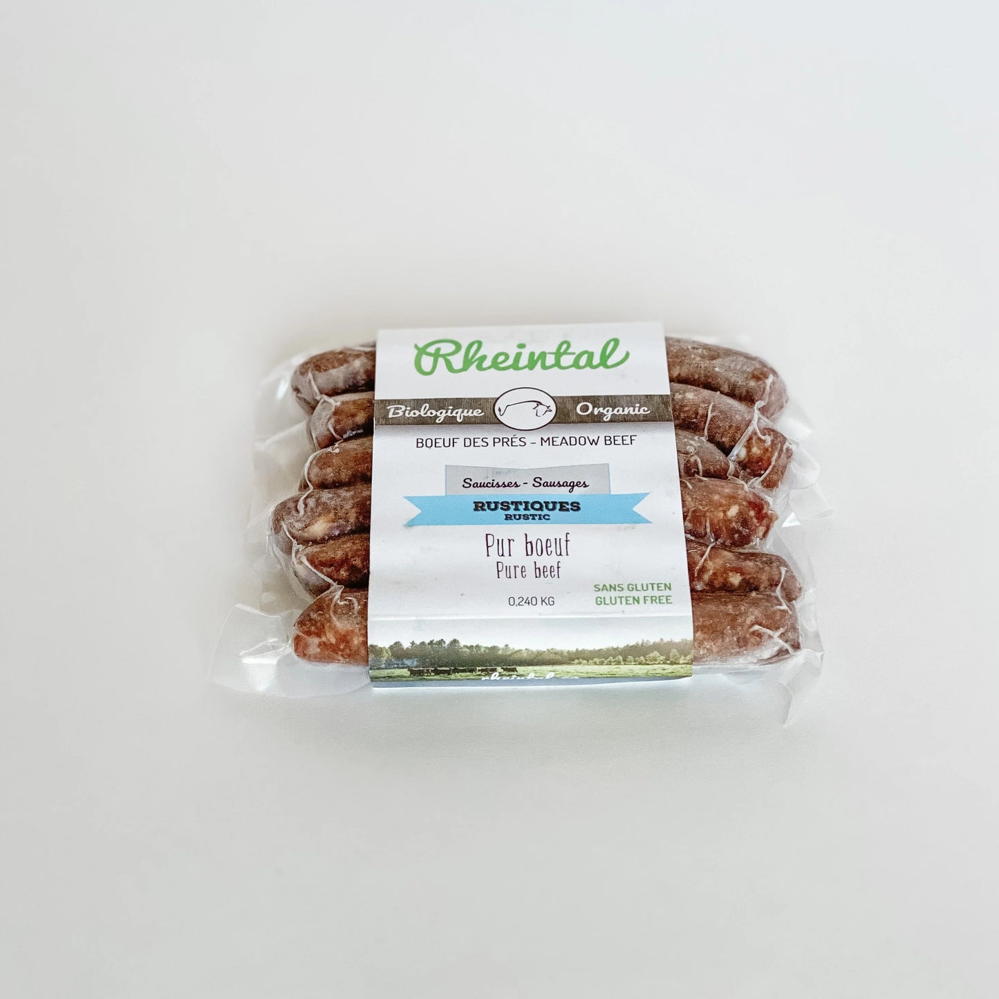 Organic Nitrate Free Grass Fed Beef Sausages