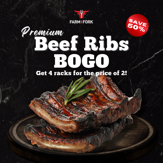 Halal Premium Beef Ribs BOGO Special