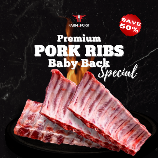 Premium Pork Ribs (Baby Back) Special