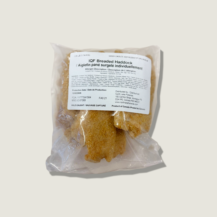 Wild Caught Breaded Haddock Filets