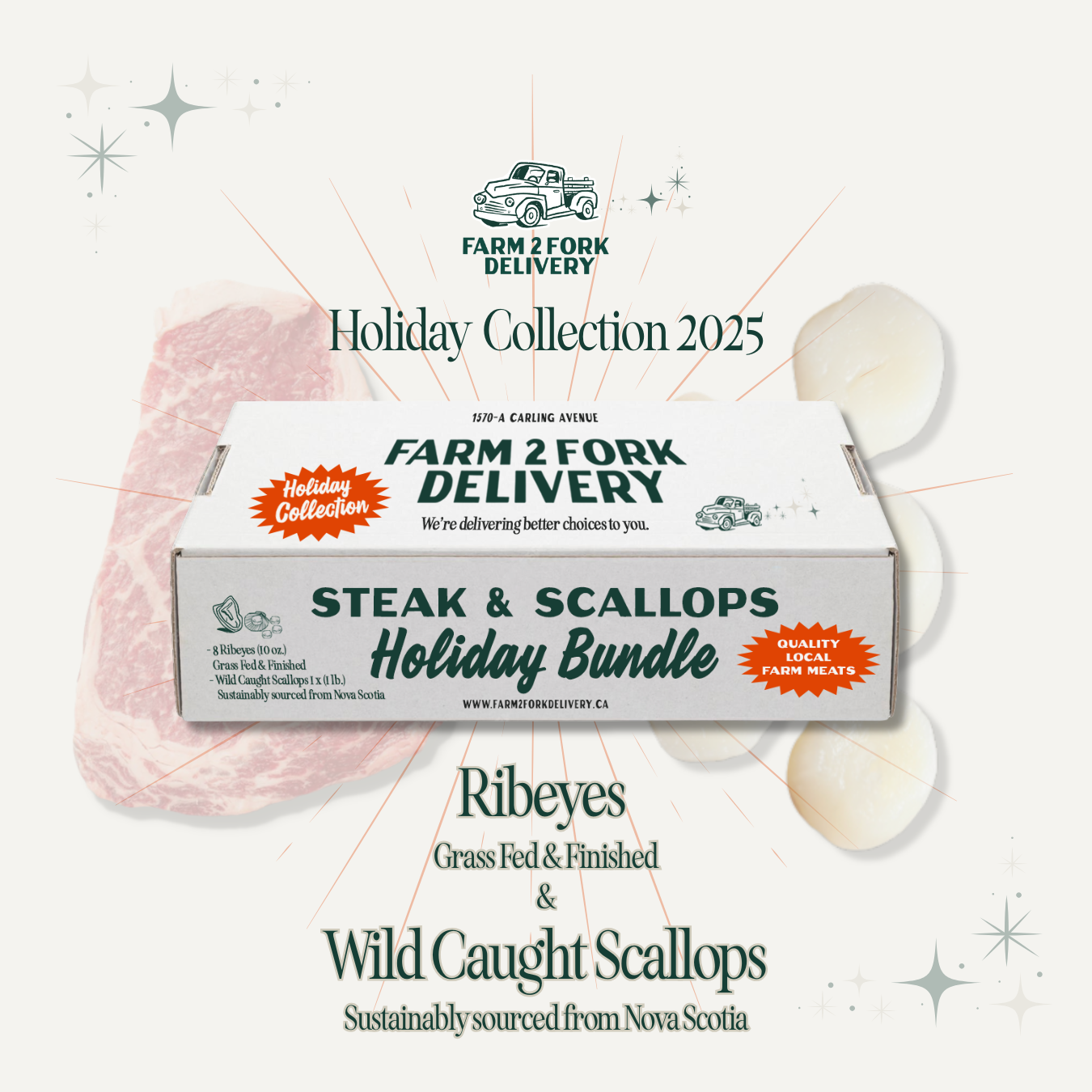 Steak + Scallops Bundle