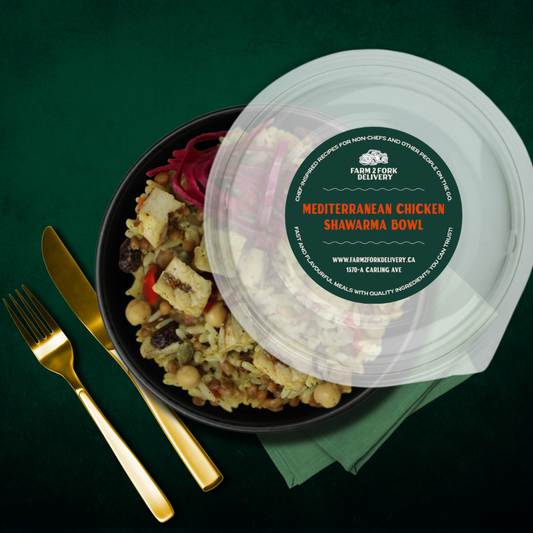 Mediterranean Chicken Shawarma Bowl