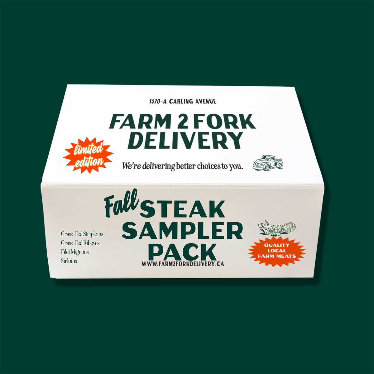 Fall Steak Sampler Pack