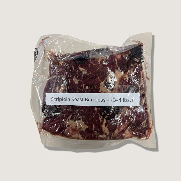 Striploin Roast Boneless - (3-4 lbs.)