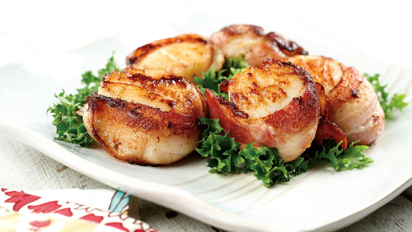 Bacon Wrapped Scallops