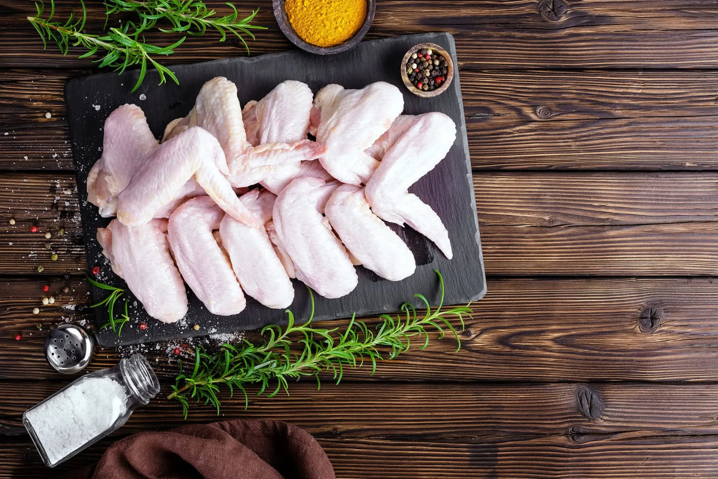 raw chicken wings