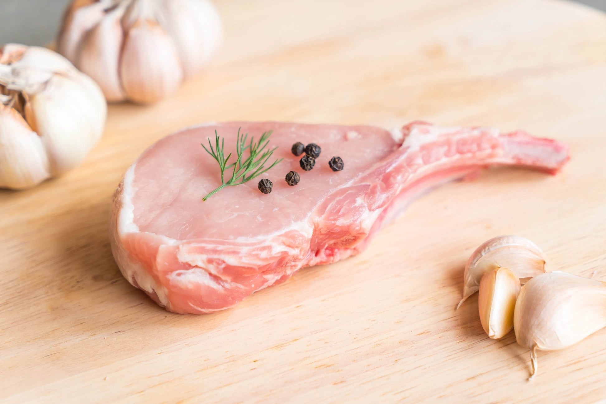 Signature pork variety pack bone-in loin chop