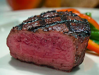 Halal Certified Grass Fed AAA Aged 28 Days Filet Mignon Steaks (Hand Slaughtered)